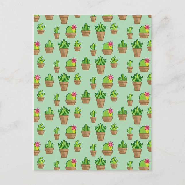 Carte Postale Funky Cactus (Devant)