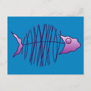 Carte Postale Funky Fish