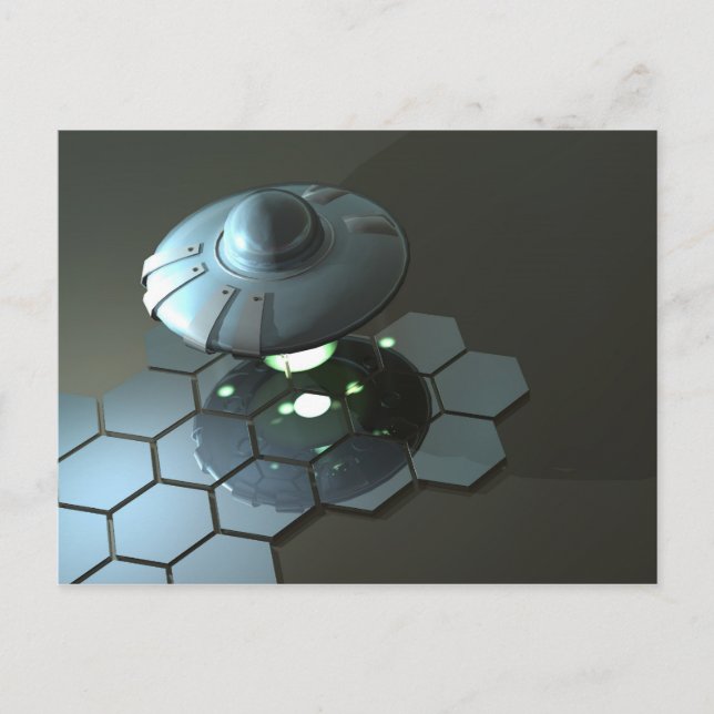 Carte postale Funky Saucer 2 (Devant)