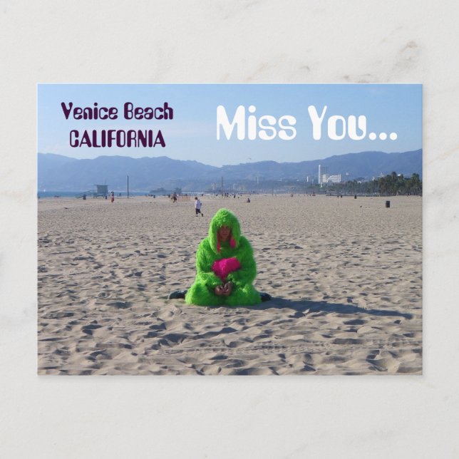 Carte postale Funky Venice Beach ! (Devant)