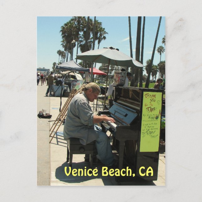 Carte postale Funky Venice Beach ! (Devant)