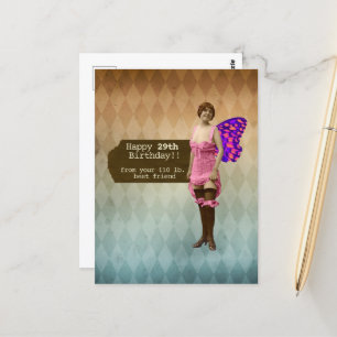 Carte Postale Funny 29 Encore meilleur ami Anniversaire