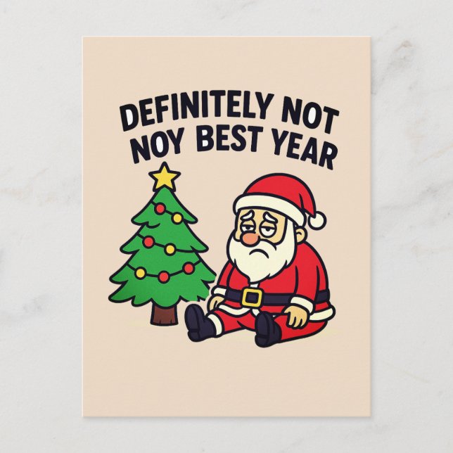 Carte Postale funny Christmas Postcard (Devant)