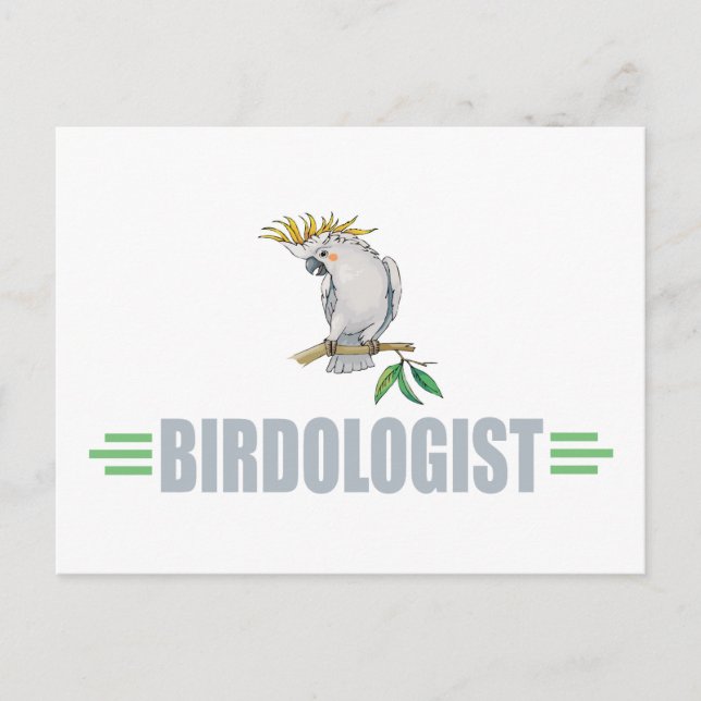 Carte Postale Funny Cockatiel (Devant)