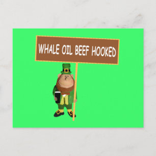 Carte Postale Funny Irish Leprechaun