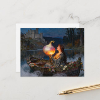 Carte Postale Funny Lady of Shallot Parody