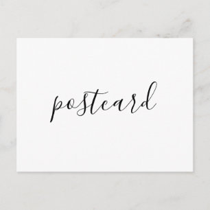 Carte Postale Funny Literal Word Postcard