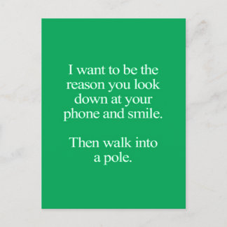 CARTE POSTALE FUNNY LOVE CRUSH CITE DES EXPRESSIONS TEXTE M