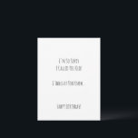 Carte Postale Funny Pardon I Called You Old Birthday Humor Card<br><div class="desc">Carte (10, 8 cm x 14, 2 cm) - I'm So Pardon I Called You Old! I Thought You Knew...  Happy Birthday !</div>