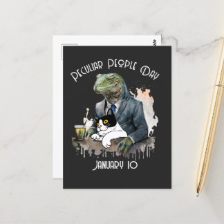 Carte Postale Funny Peculia People Day