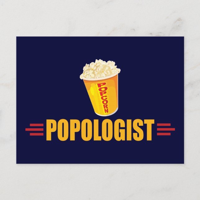 Carte Postale Funny Popcorn (Devant)