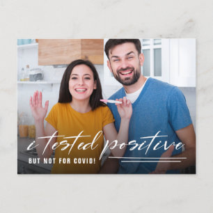 Carte Postale Funny Quarantine Photo Faire-part de grossesse