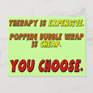 Carte Postale Funny Therapy T-shirts Gifts
