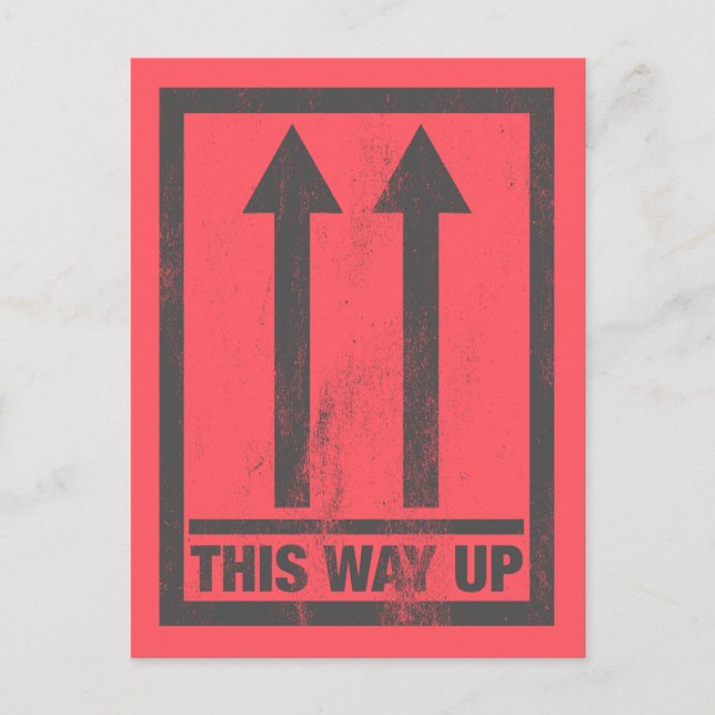 Carte Postale Funny this way (Devant)