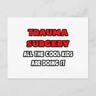 Carte Postale Funny Trauma Surgeon Shirts and Gifts