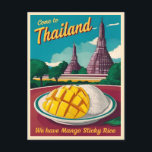 Carte Postale Funny Vintage voyage Thaïlande Humour Retro Graphi<br><div class="desc">Découvrez l'esprit de plaisir léger et célébrez la beauté de la Thaïlande avec ce design vintage unique. Avec son humour ironique et son imagerie vibrante,  ce design apportera un sourire à votre visage et un sentiment de dépaysement à votre coeur.</div>