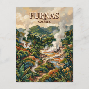 Carte Postale Furnas Portugal