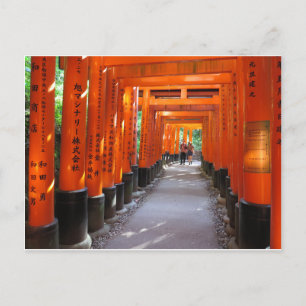 Carte postale Fushimi Inari Kyoto Japon