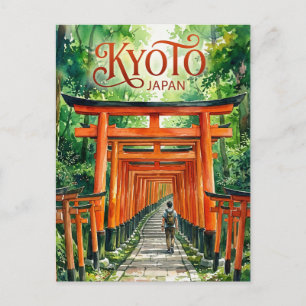 Carte Postale Fushimi Inari-taisha Japon