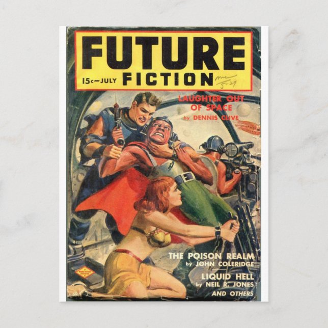 Carte Postale Future Fiction (Devant)