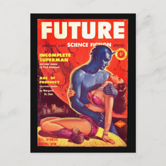 Carte Postale Future Science Fiction 02 (UK)_Pulp Art