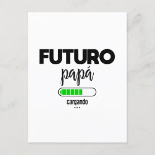 Carte Postale Futuro papá cargando