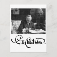 G.K. Chesterton au travail