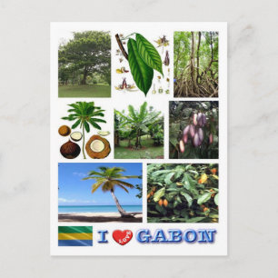 Carte Postale Gabon - I Love Gabon -