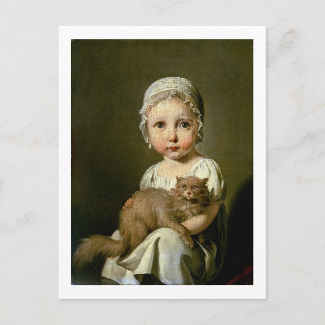 Carte Postale Gabrielle Arnault (1811-72) 1813 (huile sur toile) (Devant)