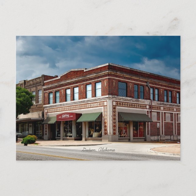 Carte Postale Gadsen, Alabama photo du paysage urbain (Devant)