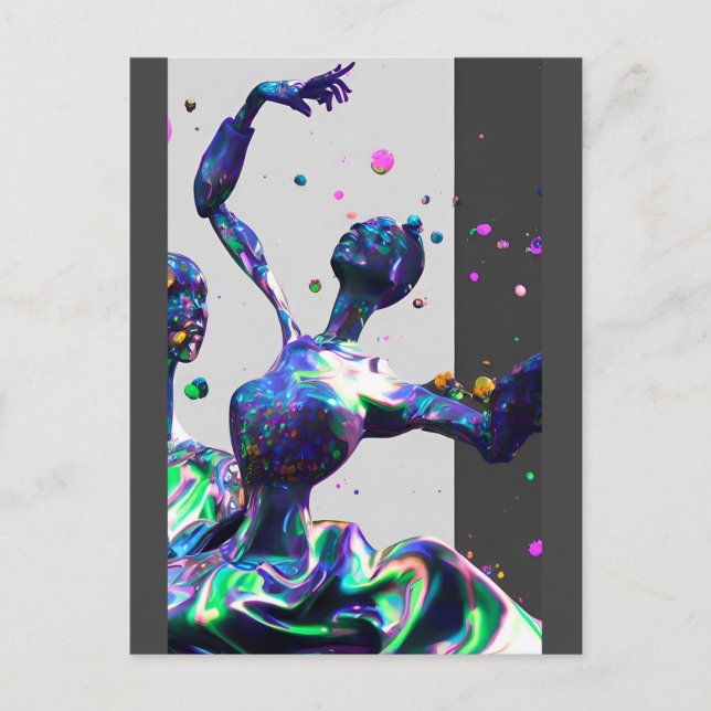 Carte Postale Gagnant du ballet synthographique (Devant)