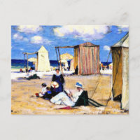 Gagnon - La plage de Dinard, art