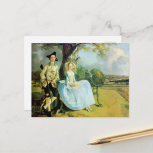 Carte Postale Gainsborough, M. et Mme Andrews,