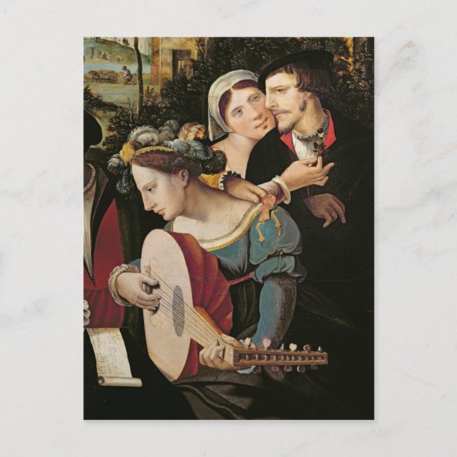 Carte Postale Galante aux portes de Paris (Devant)