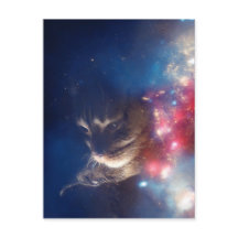 Galaxie de chat de l'espace