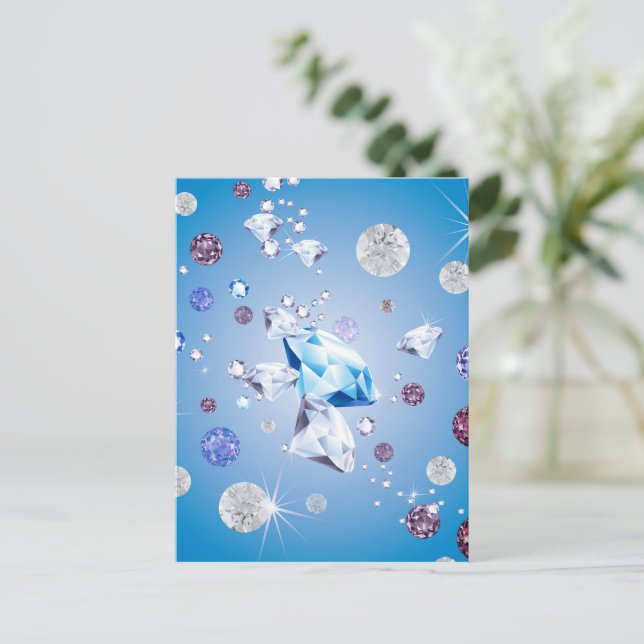 Carte Postale Galaxie de diamant 4 (Debout devant)