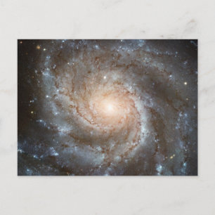 Carte Postale galaxie du Tourbillon télescope Hubble photo d'esp
