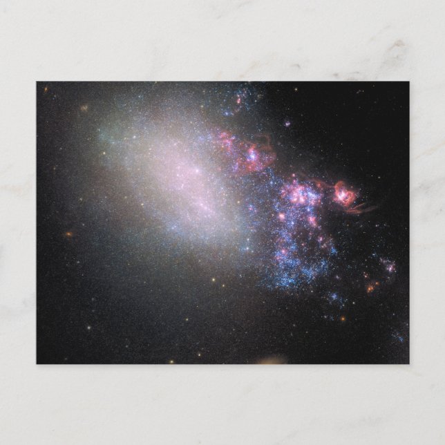 Carte Postale Galaxie Irrégulière Ngc 4485 (Devant)