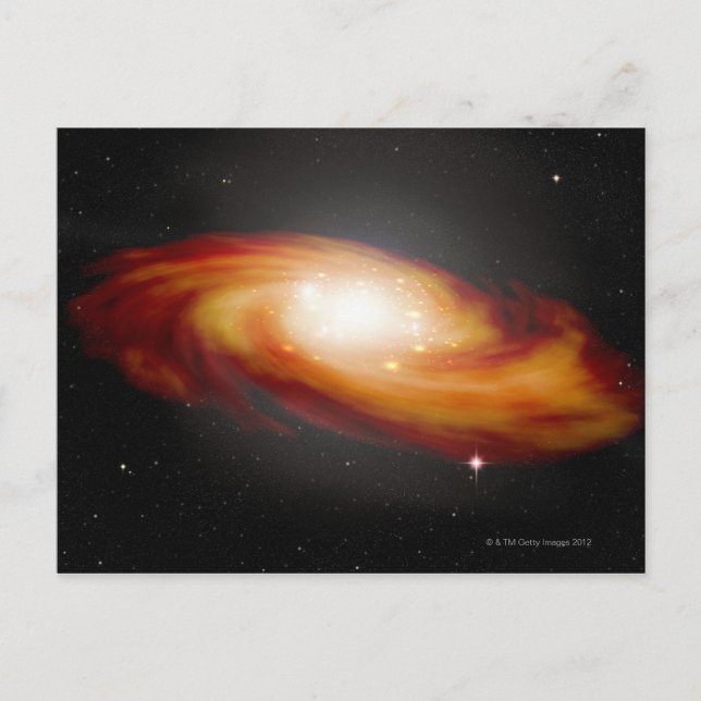 Carte Postale Galaxie spirale 3 (Devant)