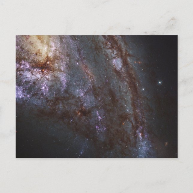 Carte Postale Galaxie spirale Ngc 3627. (Devant)