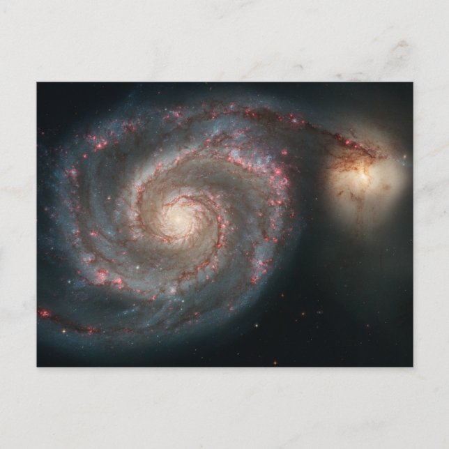 Carte Postale Galaxie Whirlpool (Devant)