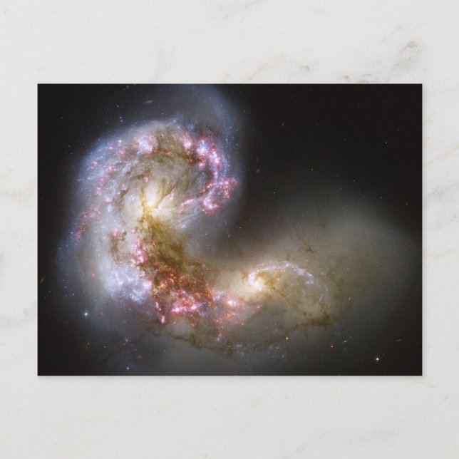 Carte Postale Galaxies d'Antennes (Devant)
