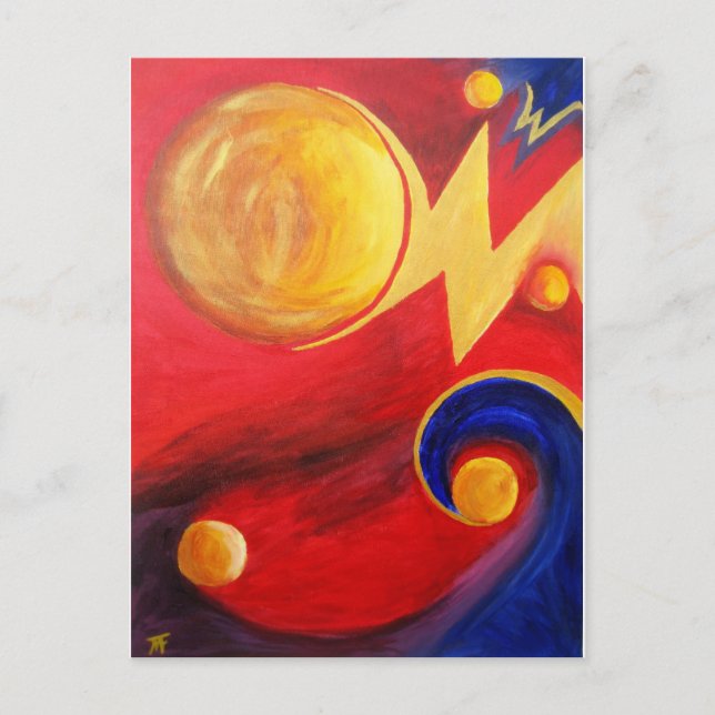 Carte postale Galaxy (Devant)