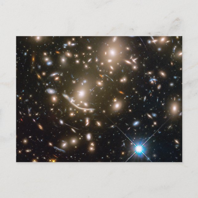 Carte Postale Galaxy Cluster Abell 370 (Devant)