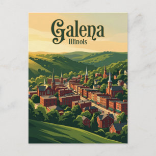 Carte Postale Galena Illinois