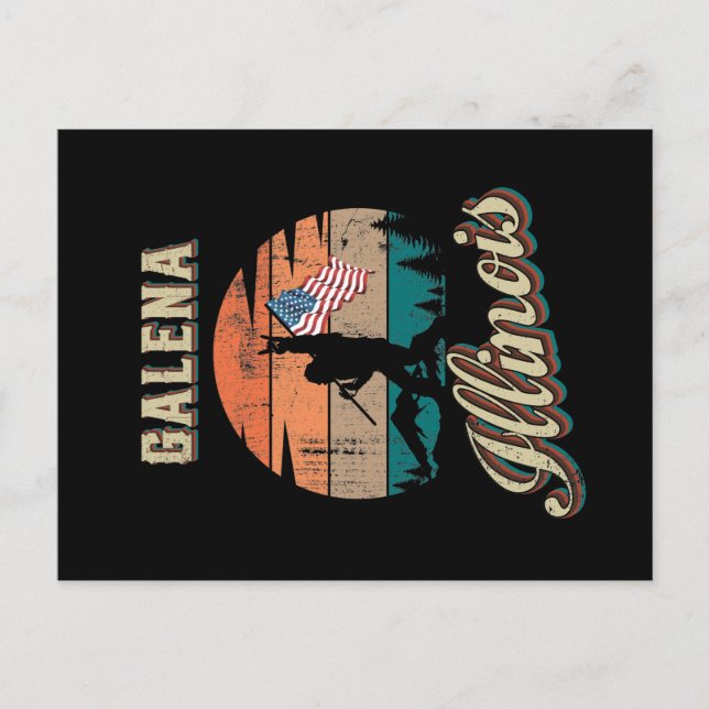 Carte Postale Galena Illinois (Devant)