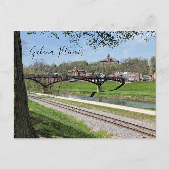 Carte Postale Galena, Illinois Keepsaké Memorabilia (Devant)