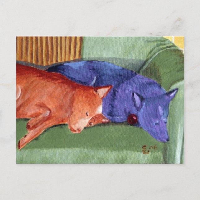 Carte Postale galerie de pommes de terre de canapé (Devant)