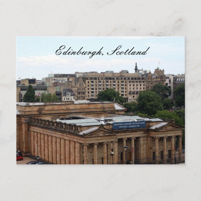 Carte Postale galerie d'Écosse (Devant)