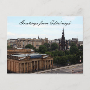 Carte Postale galerie edinburgh